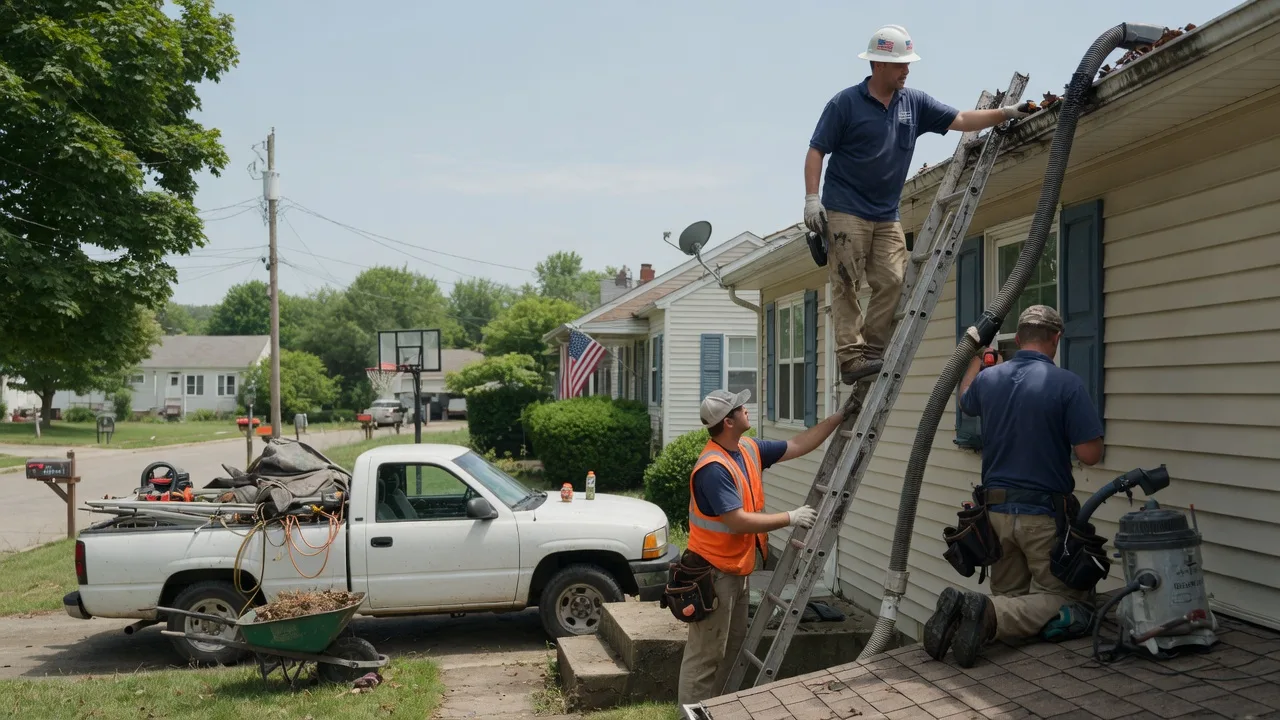Gutter Installation in Ridge Farm, IL near me